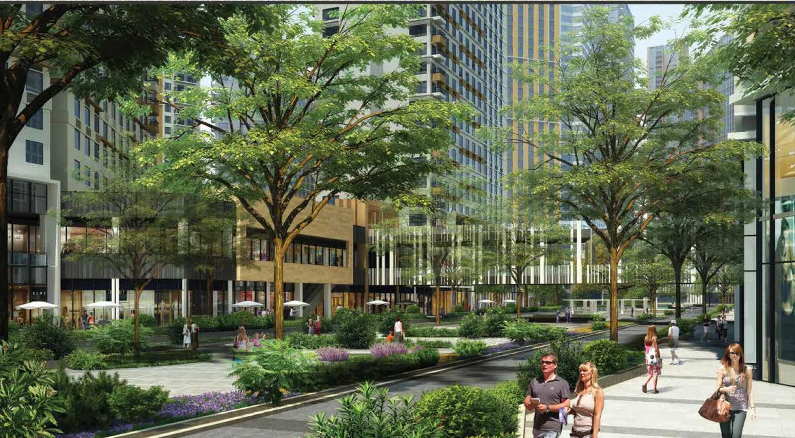 Mandani Bay Green Promenade artist's impression