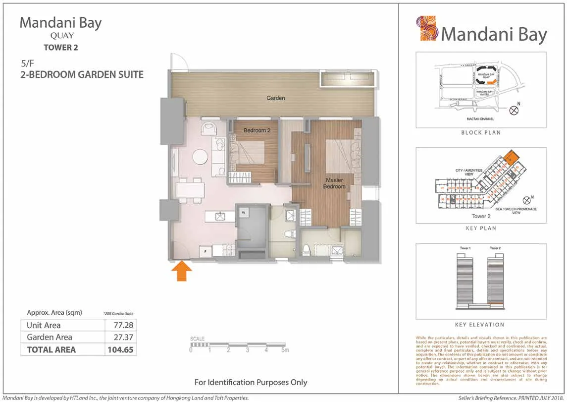 Garden & Penthouse sample floor plan