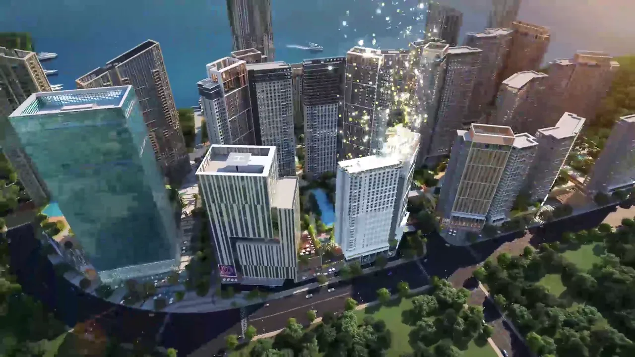 Mandani Bay Quay Tower 3 Flythrough video preview